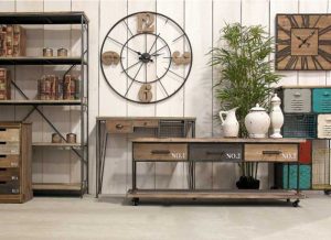 mueble-television-industrial-ruedas-cajones-numeros-salon