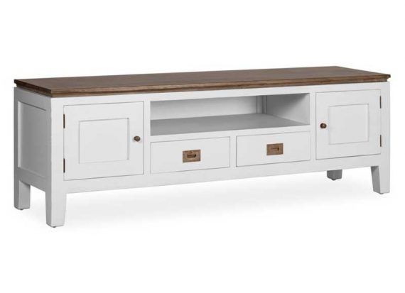 mueble-television-rustico-blanco-madera-natural