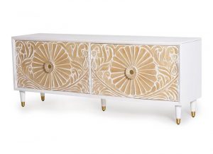 mueble-television-diseño-moderno-blanco-tallado