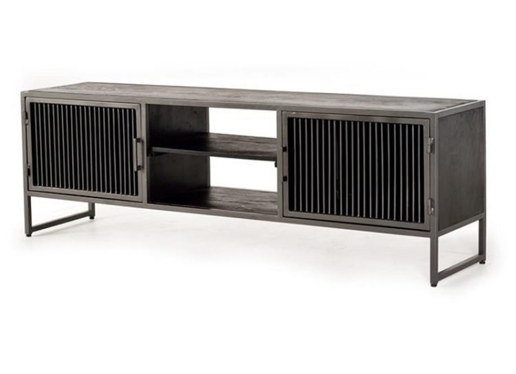 mueble-television-industrial-metal-madera-negro