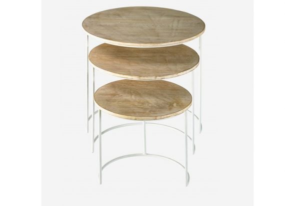 mesas-nido-redondas-madera-metal-blanco
