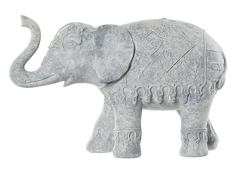 figura-elefante-gris-manton-rombos