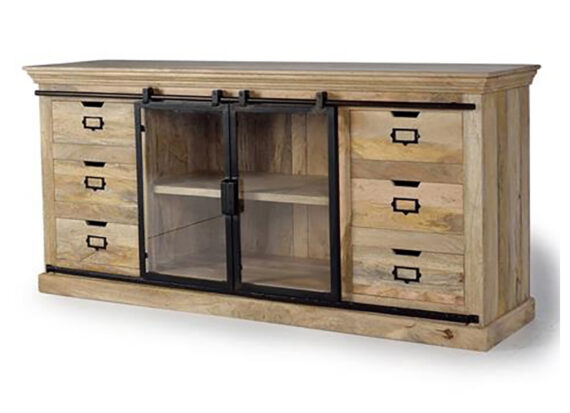 aparador-rustico-industrial-puertas-correderas