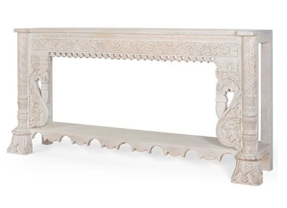 consola-grande-blanca-madera-tallada