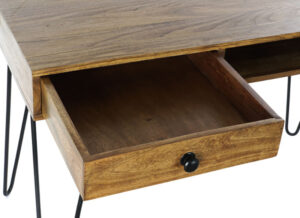 escritorio-madera-patas-metal-cajon