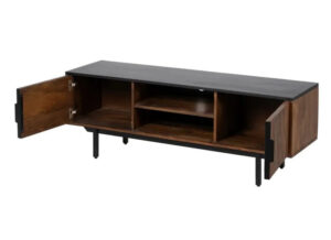 mueble-tv-marron-negro-patas-altas-abierto