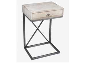 mesilla-noche-madera-blanca-metal-cajon