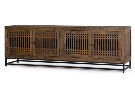 mueble-television-madera-maciza-marron-patas-metal