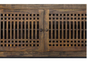 mueble-television-madera-maciza-marron-patas-metal-acabado