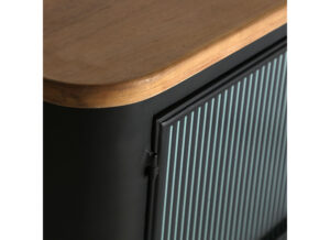 mueble-television-industrial-metal-negro-tapa-madera-detalle