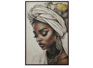 cuadro-lamina-mujer-africana-turbante