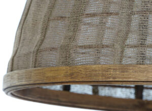 lampara-techo-arpillera-bambu-detalle