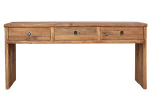 consola-rustica-pino-reciclado-cajones