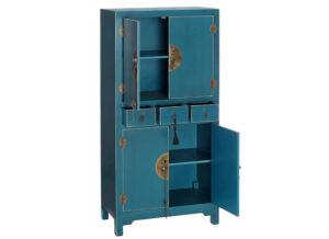 armario-oriental-azul-abierto