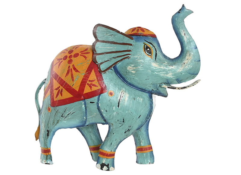 figura-elefante-metal-azul