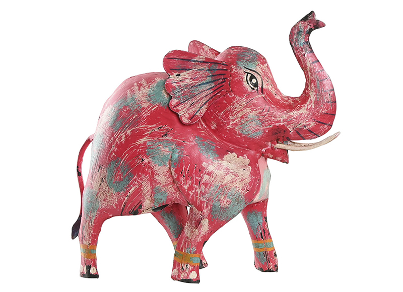 figura-elefante-metal-rosa
