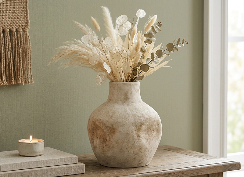jarron-ceramica-crema-desgastado-ambiente-marron