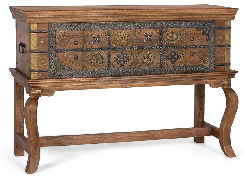 consola-baul-madera-maciza