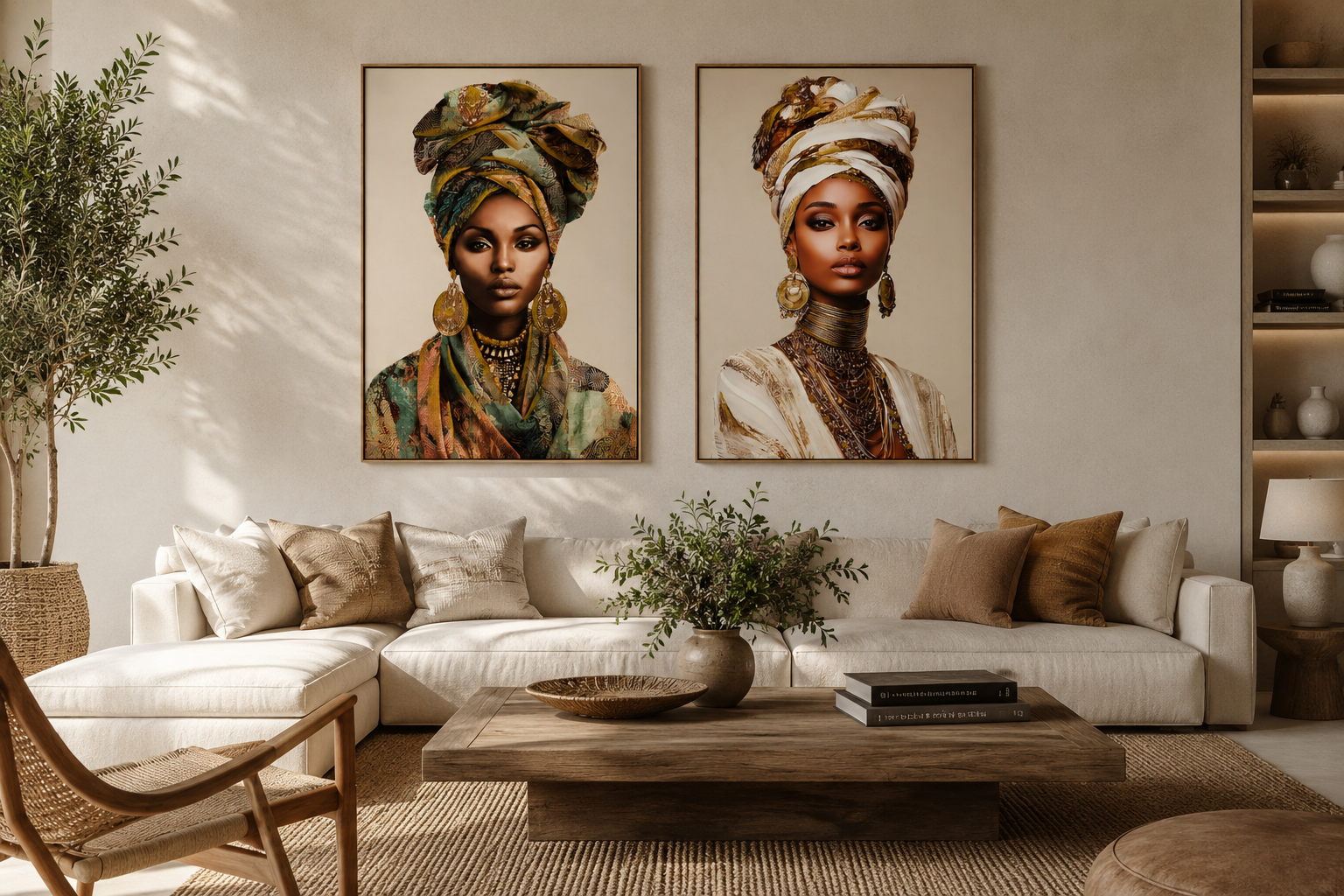 cuadro-mujeres-africanas-salon