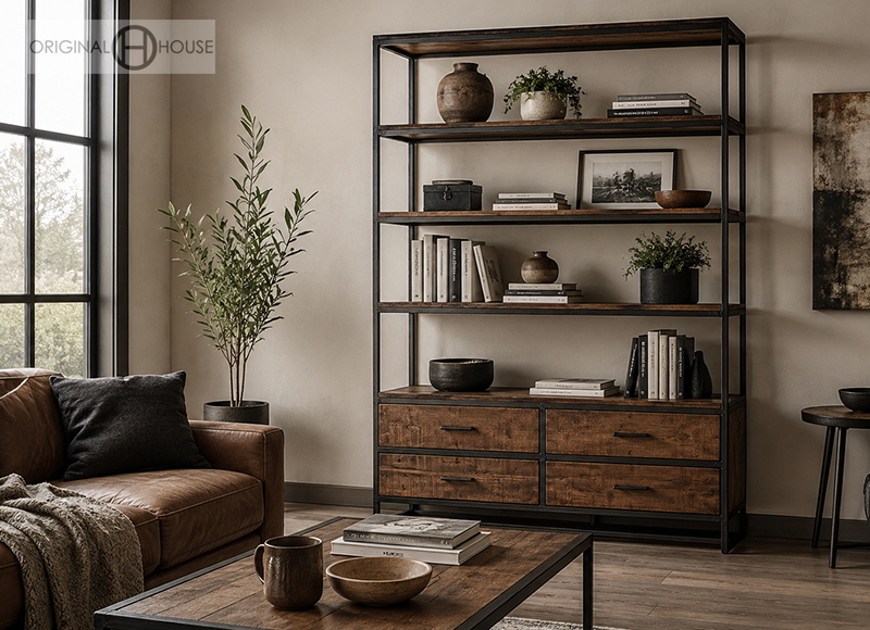 estanteria-industrial-madera-metal